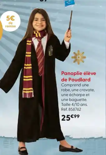 La Grande Récré Panoplie élève de Poudlard offre