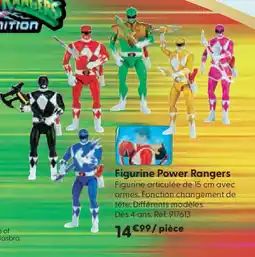 La Grande Récré Figurine Power Rangers offre