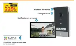 Castorama Visiophone connecté filaire HP7 offre