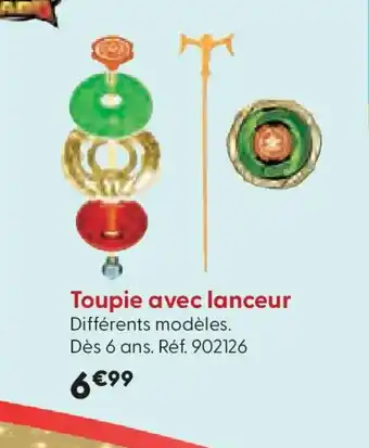 La Grande Récré Toupie avec lanceur offre