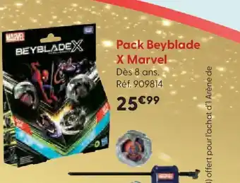 La Grande Récré Pack Beyblade X Marvel offre