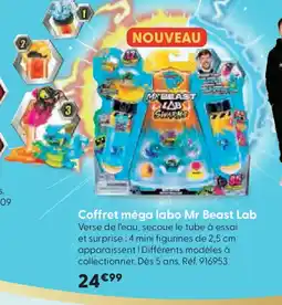 La Grande Récré Coffret méga labo Mr Beast Lab offre