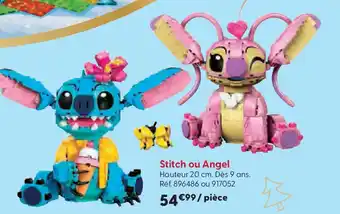 La Grande Récré Stitch ou Angel offre