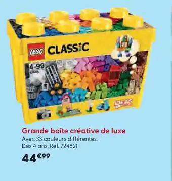 La Grande Récré Grande boîte créative de luxe offre