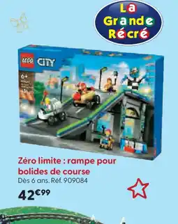 La Grande Récré Zéro limite : rampe pour bolides de course offre