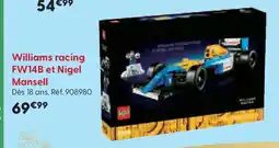 La Grande Récré Williams racing FW14B et Nigel Mansell offre