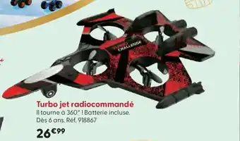 La Grande Récré Turbo jet radiocommandé offre