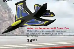 La Grande Récré Avion radiocommandé Sonic Evo offre