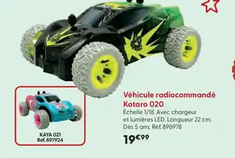 La Grande Récré Véhicule radiocommandé Kotaro 020 offre