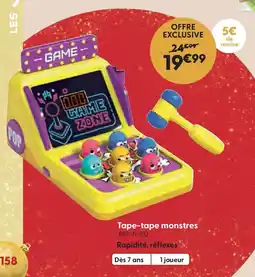 La Grande Récré Tape-tape monstres offre