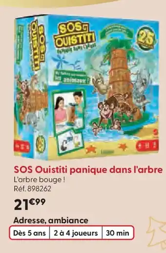 La Grande Récré SOS Ouistiti panique dans l'arbre offre