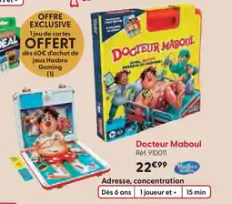 La Grande Récré Docteur Maboul offre
