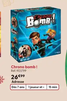 La Grande Récré CHRONO BOMB offre