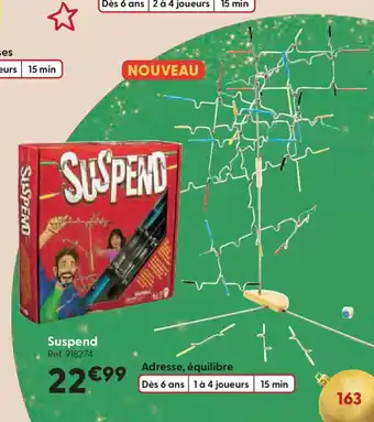 La Grande Récré SUSPEND offre