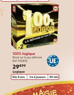 La Grande Récré 100% logique offre