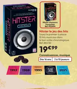 La Grande Récré HITSTER le jeu des hits offre
