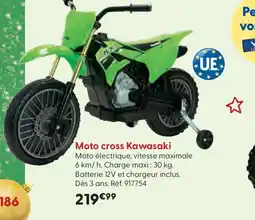 La Grande Récré Moto cross Kawasaki offre