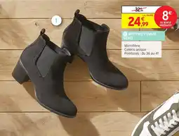 Intermarché Hyper Bottine femme gémo offre