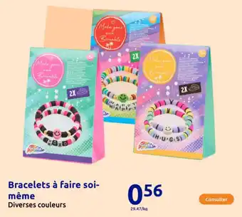 Action Bracelets à faire soi- même offre
