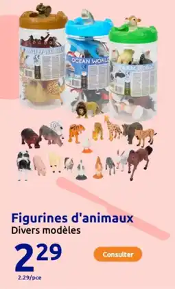 Action Figurines d'animaux offre