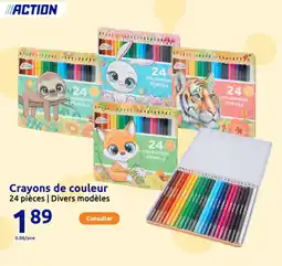Action Crayons de couleur offre