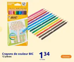 Action BIC Crayons de couleur offre