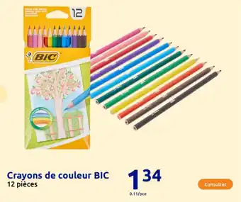 Action BIC Crayons de couleur offre