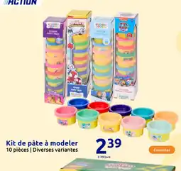 Action Kit de pâte à modeler offre