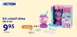 Action Kit créatif slime Dès 6 ans offre