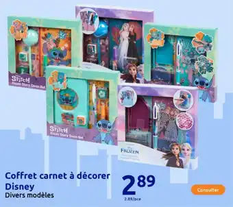 Action Coffret carnet à décorer offre