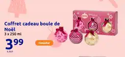 Action Coffret cadeau boule de Noël offre