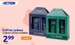 Action Coffret cadeau offre