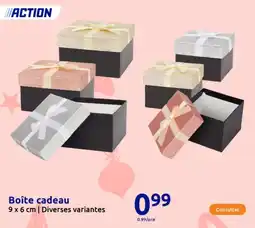 Action Boîte cadeau offre