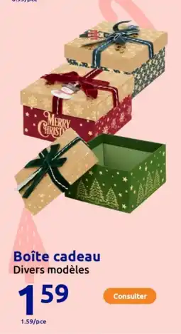 Action Boîte cadeau offre