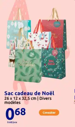 Action Sac cadeau de Noël offre