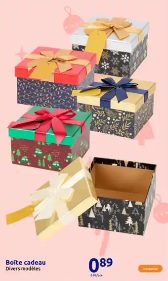 Action Boîte cadeau offre