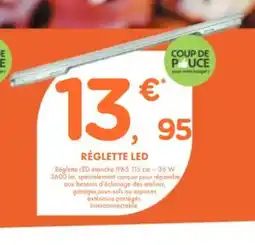 Point Vert Réglette led offre