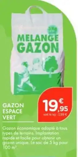 Point Vert Gazon espace vert offre