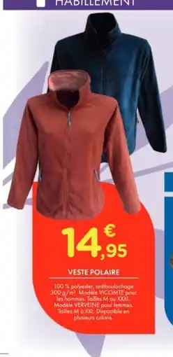 Point Vert Veste polaire offre