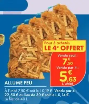 Point Vert Allume feu offre