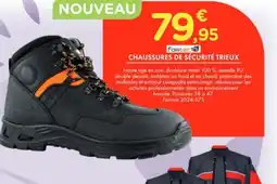 Point Vert FORTEC Chaussures de sécurité trieux offre