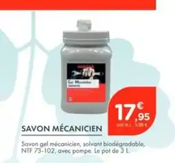 Point Vert Savon mécanicien offre