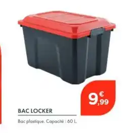 Point Vert Bac locker offre