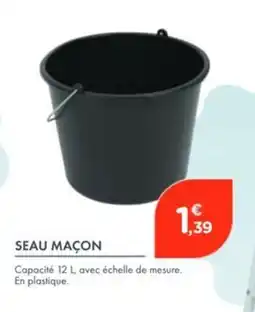 Point Vert Seau maçon offre