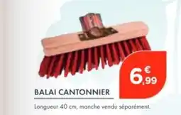 Point Vert Balai cantonnier offre