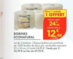 Point Vert Bobines econatural offre