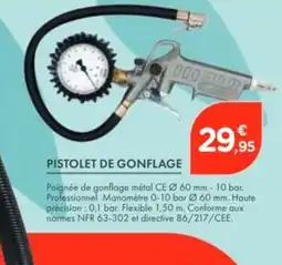 Point Vert Pistolet de gonflage offre