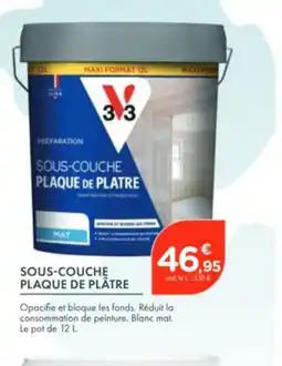 Point Vert Sous-couche plaque de platre offre