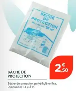 Point Vert Bâche de protection offre
