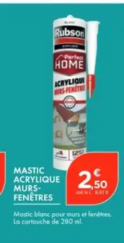 Point Vert Mastic acrylique murs- fenêtres offre